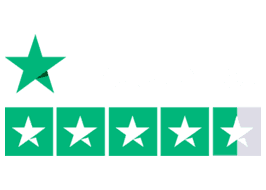 Trustpilot 4.5 out of 5 rating